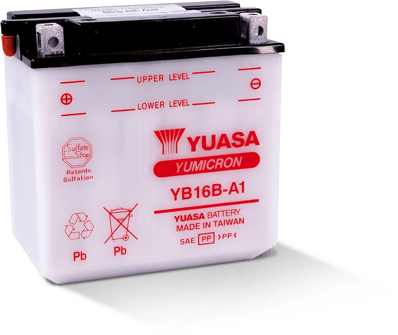 Yuasa YB16B-A1 Yumicron 12-Volt Battery