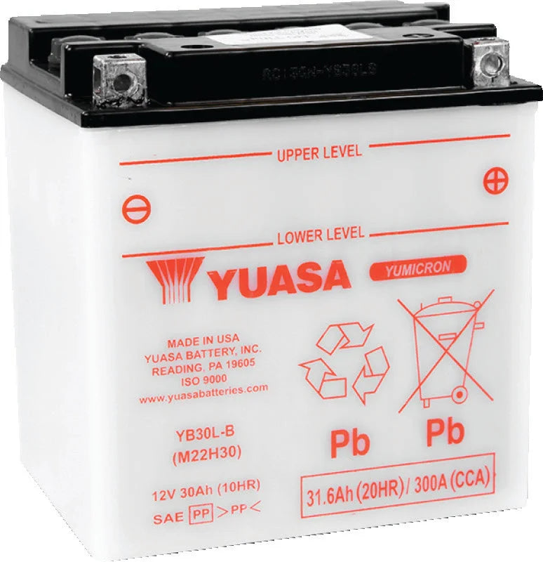 Yuasa YB30L-B Yumicron CX 12-Volt Battery - Main Product View