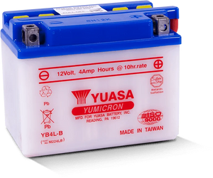 Yuasa YB4L-B Yumicron 12-Volt Battery