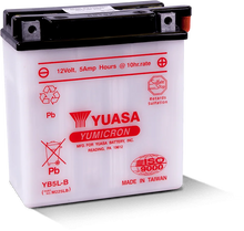 Load image into Gallery viewer, Yuasa YB5L-B Yumicron 12-Volt Battery - Side View