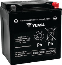 Load image into Gallery viewer, Yuasa YIX30L Maintenance Free AGM 12-Volt Battery - Main Product View