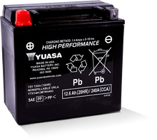 Load image into Gallery viewer, Yuasa YTX14H Maintenance Free AGM 12-Volt Battery