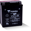 Load image into Gallery viewer, Yuasa YTX7L-BS Maintenance Free AGM 12-Volt Battery w/Bottle - Side View
