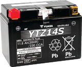 Yuasa Battery YTZ14S Maintenance Free AGM 12-Volt Battery fits 2007-2008 Benelli Tornado Tre 1130 / 2007-2008 Benelli Tre 1130 K / 2007-2008 Benelli Tre 1130 K Amazonas / 2013-2018 BMW F700GS