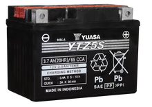 Load image into Gallery viewer, Yuasa YTZ5S-BS Maintenance Free AGM 12-Volt Battery w/Bottle - Side View