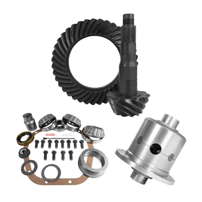 Yukon 10.5in Ford 4.30 Rear Ring & Pinion Install Kit 35 Spline Positraction - Side View