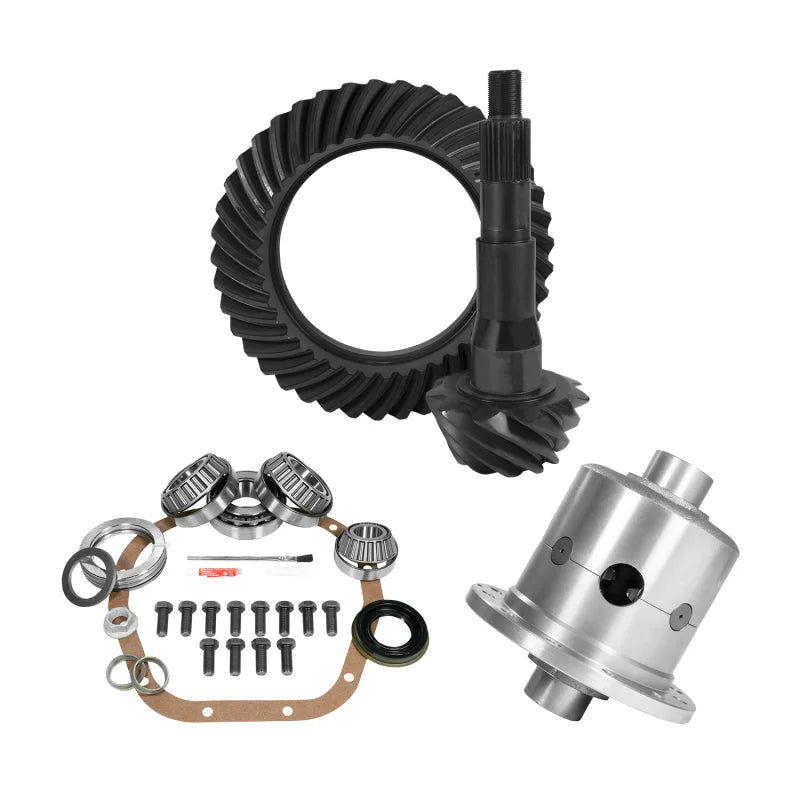 Yukon 10.5in Ford 4.56 Rear Ring & Pinion Install Kit 35 Spline Positraction - Main Product View