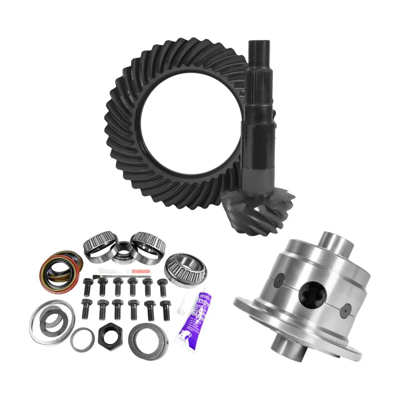 Yukon 11.25in Dana 80 3.54 Rear Ring & Pinion Install Kit 35 Spline Positraction 4.375in BRG - Main Product View