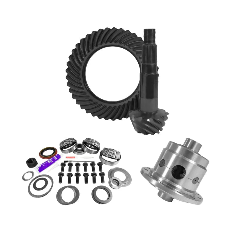Yukon 11.25in Dana 80 4.30 Rear Ring & Pinion Install Kit 35 Spline Positraction 4.125in BRG - Main Product View