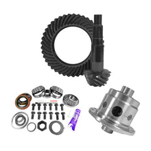 Load image into Gallery viewer, Yukon 11.25in Dana 80 4.56 Rear Ring &amp; Pinion Install Kit 35 Spline Positraction 4.375in BRG - Side View