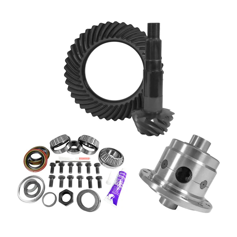 Yukon 11.25in Dana 80 4.88 Rear Ring & Pinion Install Kit 35 Spline Positraction 4.375in BRG - Main Product View