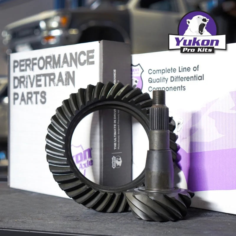 Yukon 11.25in Dana 80 Thin 3.73 Rear Ring & Pinion Install Kit 4.125in OD Bearing - Installation View