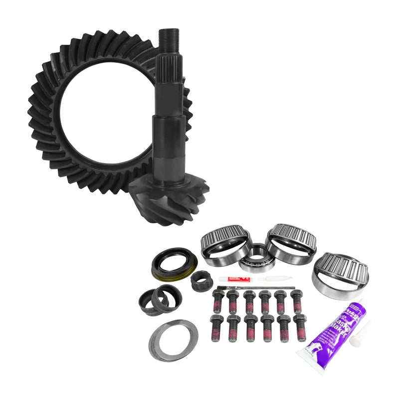 Yukon 11.5in AAM 4.56 Rear Ring & Pinion Install Kit 4.375in OD Pinion Bearing - Main Product View