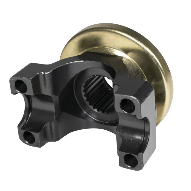 Yukon 24 Spline Front Pinion Yoke for Dana 30/44 Jeep JK w/1350 U-Bolt Design - Side View