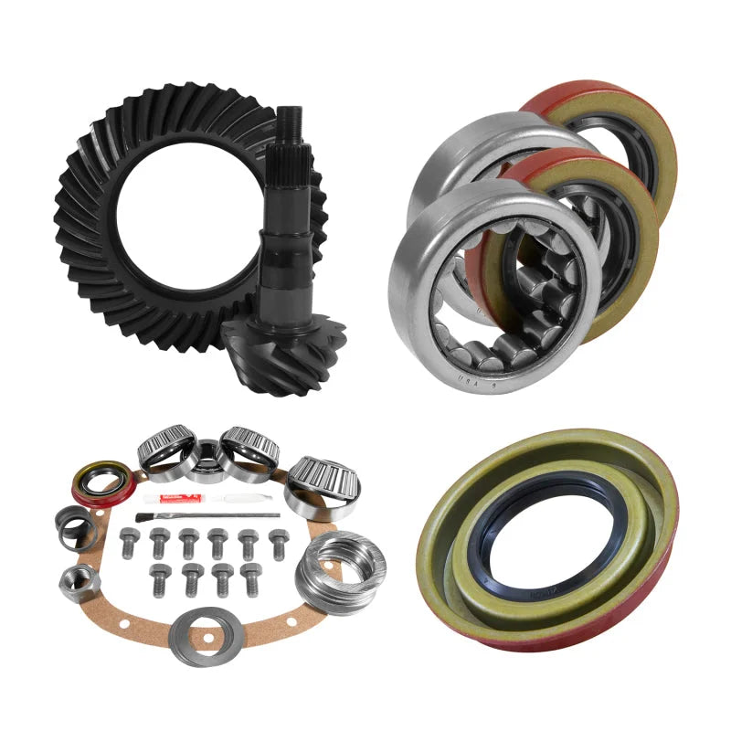 Yukon 7.5in/7.625in GM 3.08 Rear Ring & Pinion Install Kit 2.25in OD Axle Bearings - Main Product View