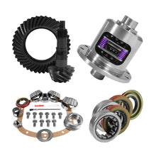 Load image into Gallery viewer, Yukon 7.5in/7.625in GM 3.73 Rear Ring &amp; Pinion Install Kit 28 Spline Positraction Axle Bearings - Main Product View