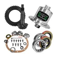 Load image into Gallery viewer, Yukon 8.25in CHY 3.73 Rear Ring &amp; Pinion Install Kit Positraction 1.618in ID Axle Bearings - Side View