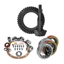 Load image into Gallery viewer, Yukon 8.2in GM 3.08 Rear Ring &amp; Pinion Install Kit 2.25in OD Axle Bearings and Seals - Back View