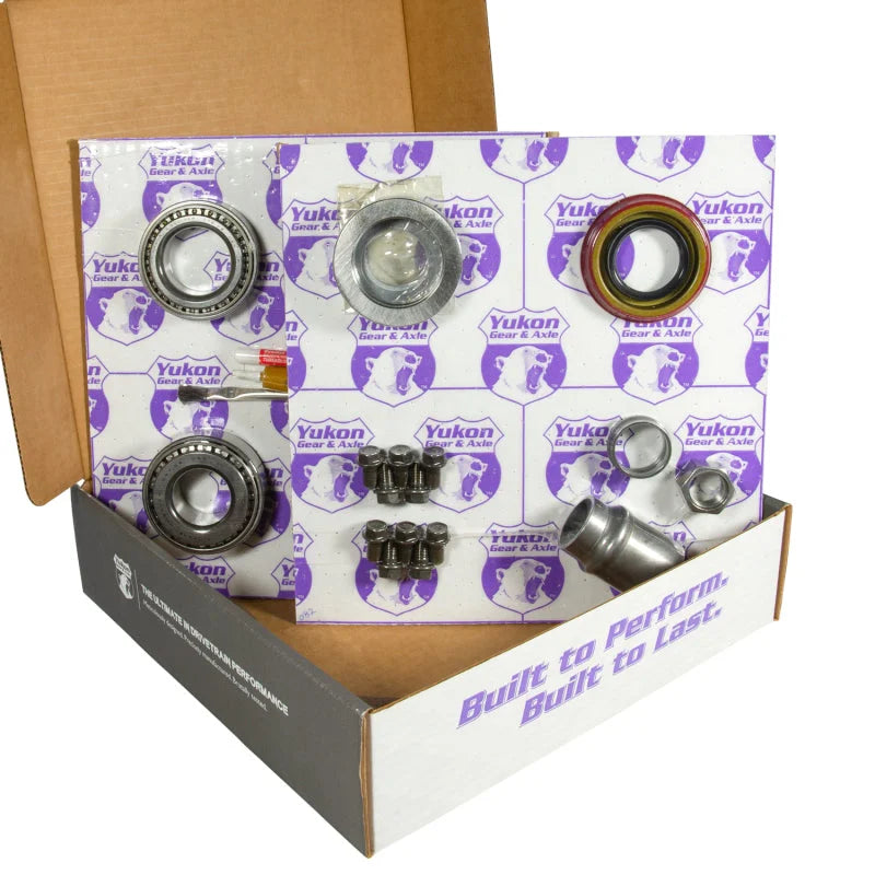 Yukon 8.2in GM 3.55 Rear Ring & Pinion Install Kit 28 Spline Positraction 2.25in Axle Bearings - Additional View 7