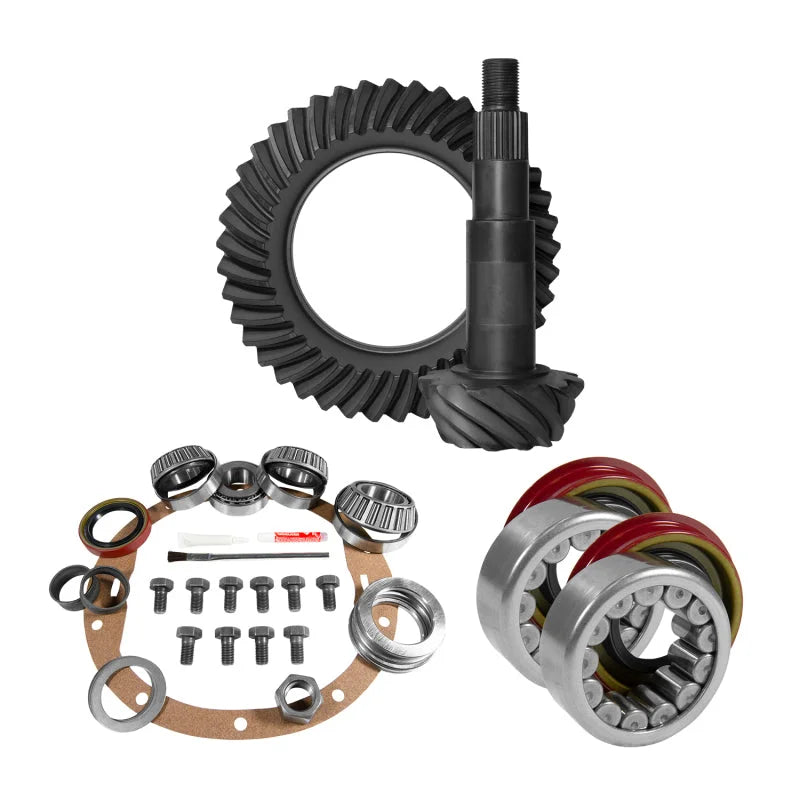 Yukon 8.5in GM 4.56 Rear Ring & Pinion Install Kit Axle Bearings 1.625in Case Journal - Main Product View