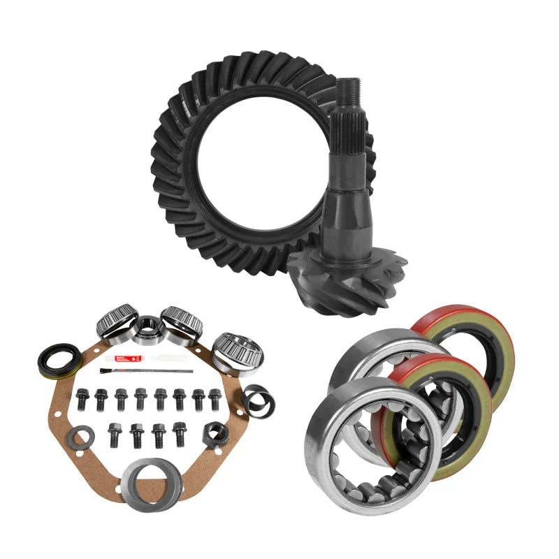 Yukon 9.25in CHY 3.91 Rear Ring & Pinion Install Kit 1.62in ID Axle Bearings and Seal - Main Product View
