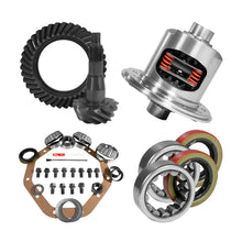 Load image into Gallery viewer, Yukon 9.25in CHY 3.91 Rear Ring &amp; Pinion Install Kit 31 Spline Positraction 1.62in Axle Bearings - Main Product View