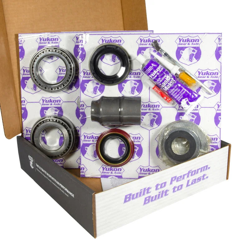 Yukon 9.75in Ford 3.73 Rear Ring & Pinion Install Kit 2.53in OD Axle Bearings and Seal - Installation View