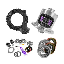 Load image into Gallery viewer, Yukon 9.75in Ford 3.73 Rear Ring &amp; Pinion Install Kit 34 Spline Positraction 2.99in Axle Bearing - Side View
