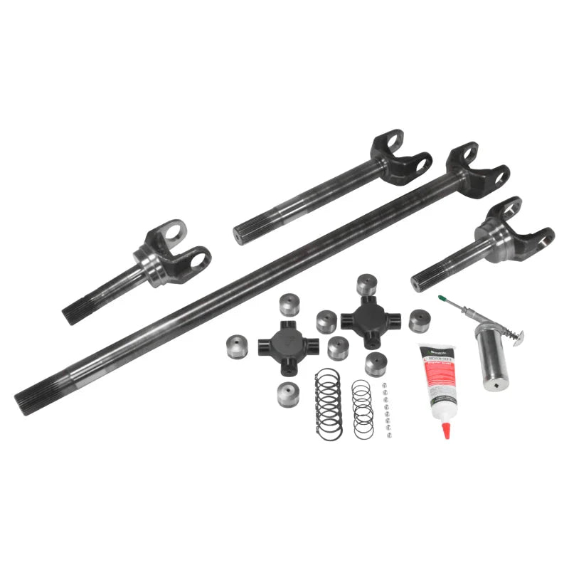 Yukon Chromoly Front Axle Kit for Dana 60 Inner/Outer Both Sides Super Joints - Side View