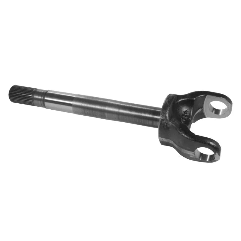 Yukon Chromoly Inner Front Axle for Dana 60 35 Spline Left Hand 16.69in Long - Side View