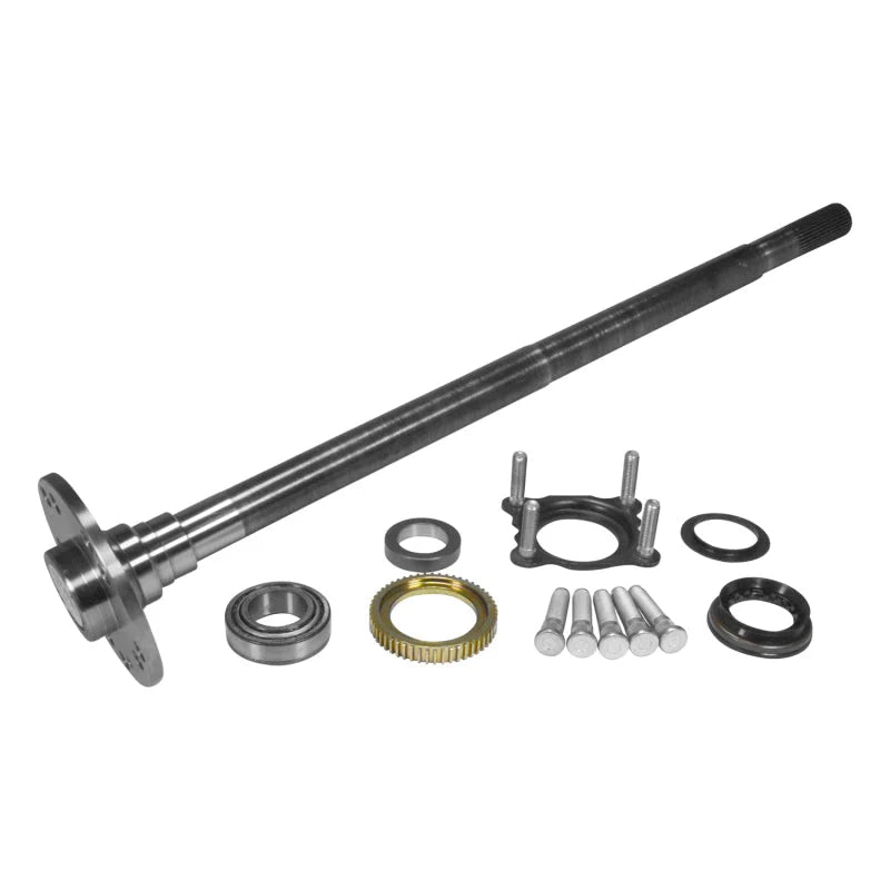 Yukon Chromoly Rear Axle Kit Dana 44 Narrow Track w/E-Locker Left Hand 31.56in Long - Side View