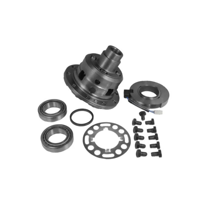 Yukon Gear 07-17 Jeep Wrangler Electric Locker For Dana 44 Diff w/ 30 Spline Axles - Front - Side View
