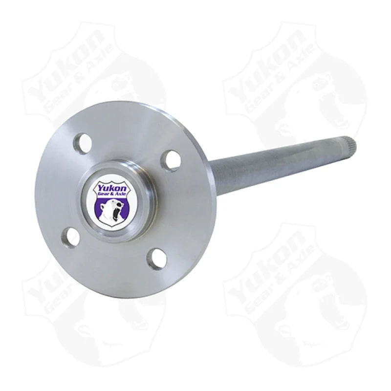 Yukon Gear 1541H Alloy 4 Lug Rear Axle For 7.5in and 8.8in Ford Thunderbird / Cougar / or Mustang - Installation View