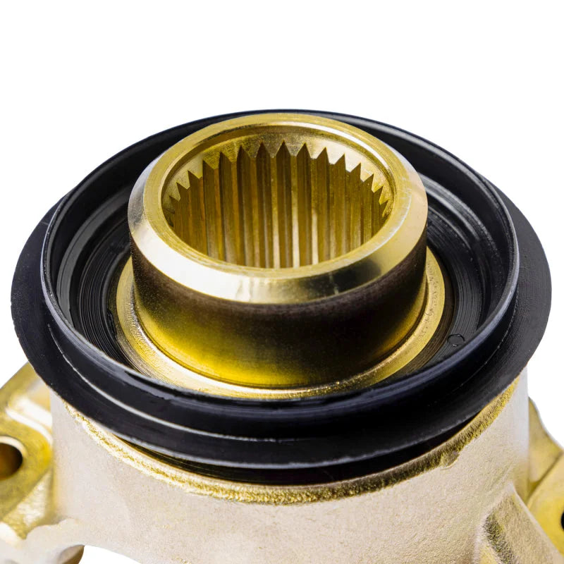 Yukon Gear 1993+ Ford F-250/F-350 10.25in & 10.50in Long Spline 1410 Yoke (U-Bolt Style) - Side View