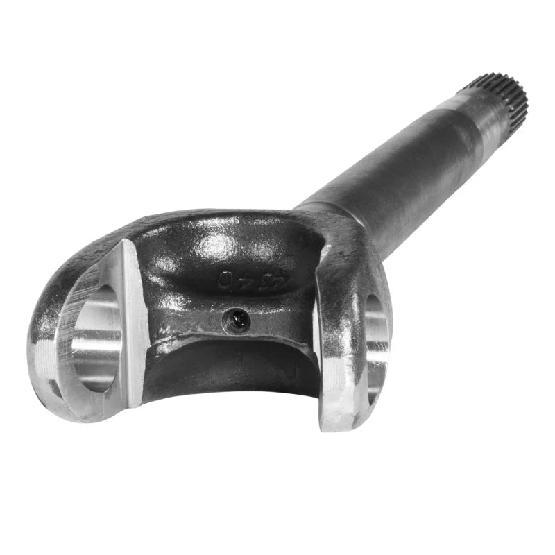 Yukon Gear 4340 Chrome-Moly Left Hand Replacement Inner Axle For Dana 44 JK Rubicon - Back View