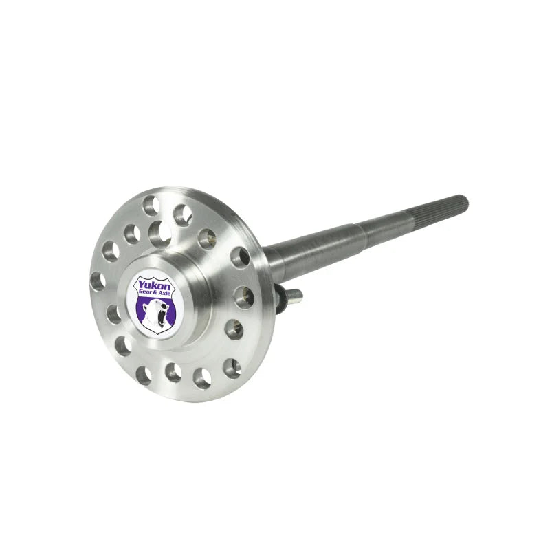 Yukon Gear 4340 Chromoly Axle for Jeep Non-Rubicon JK Rear 30 spline 32in Long - Side View