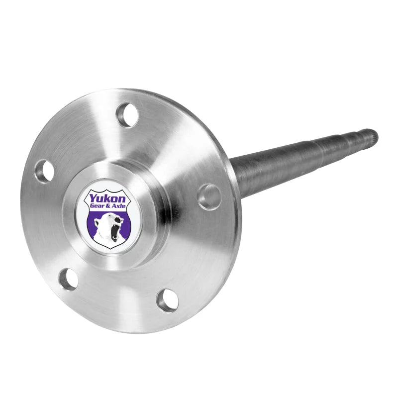 Yukon Gear 9.25in / 34-1/8in Long / 31 Spline / 5 Lug / 07-10 Dodge 1500 Rear 4340 Chrmly Axle w/ABS - Side View
