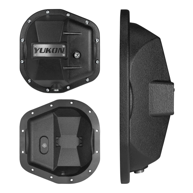 Yukon Gear 97-17 Ford E150 9.75in Rear Differentials Hardcore Cover - Installation View