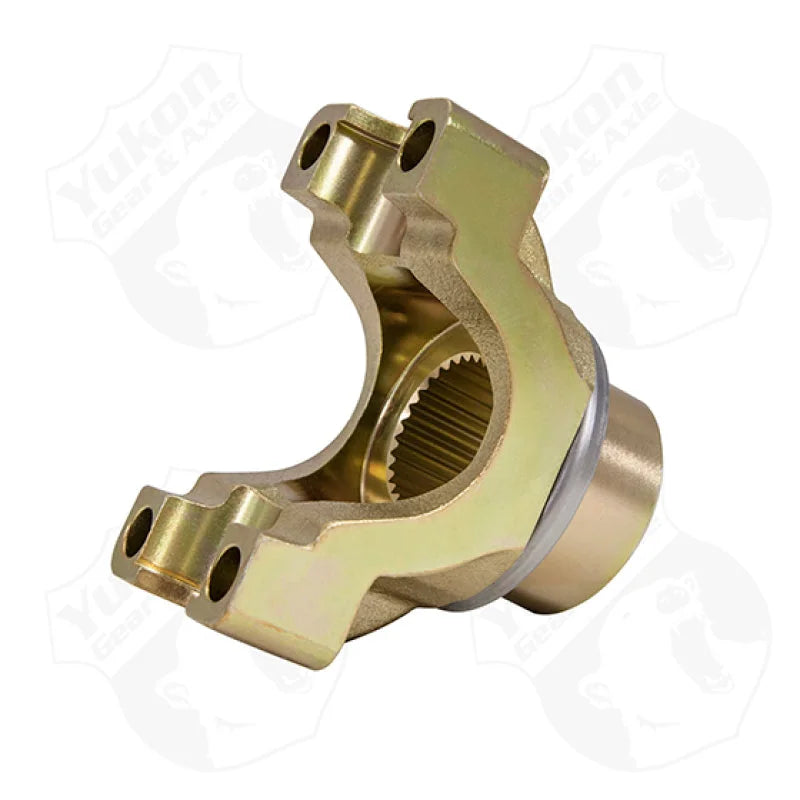 Yukon Gear Billet Replacement Yoke For Dana 60 and 70 w/ 29 Spline Pinion and a 1350 U/Joint Size - Side View