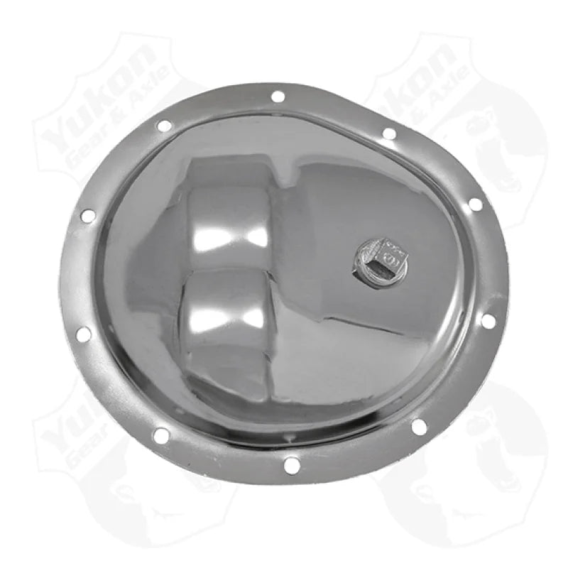 Yukon Gear Chrome Cover For 8.5in GM Front - Side View