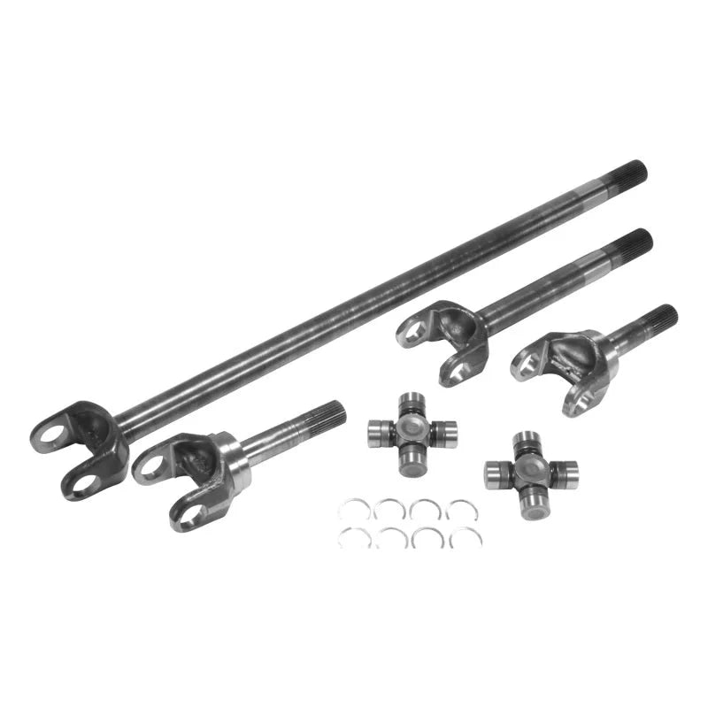 Yukon Gear Chromoly Front Axle Kit for Dana 60 (Inner/Outer Both Sides + 1480 U-Joints) - Side View