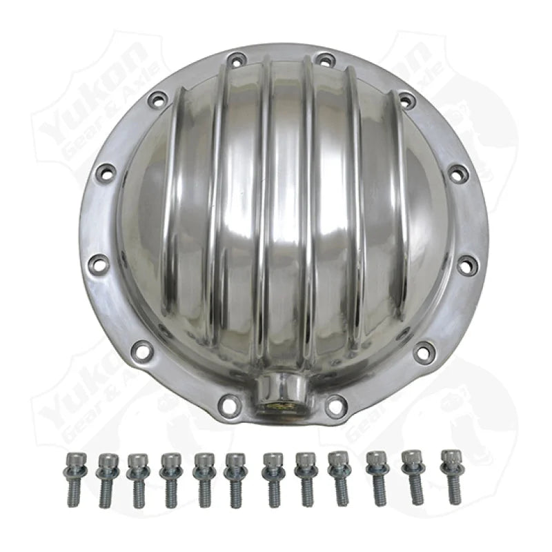Yukon Gear Finned Polished Aluminum Cover For AMC Model 20 - Main Product View