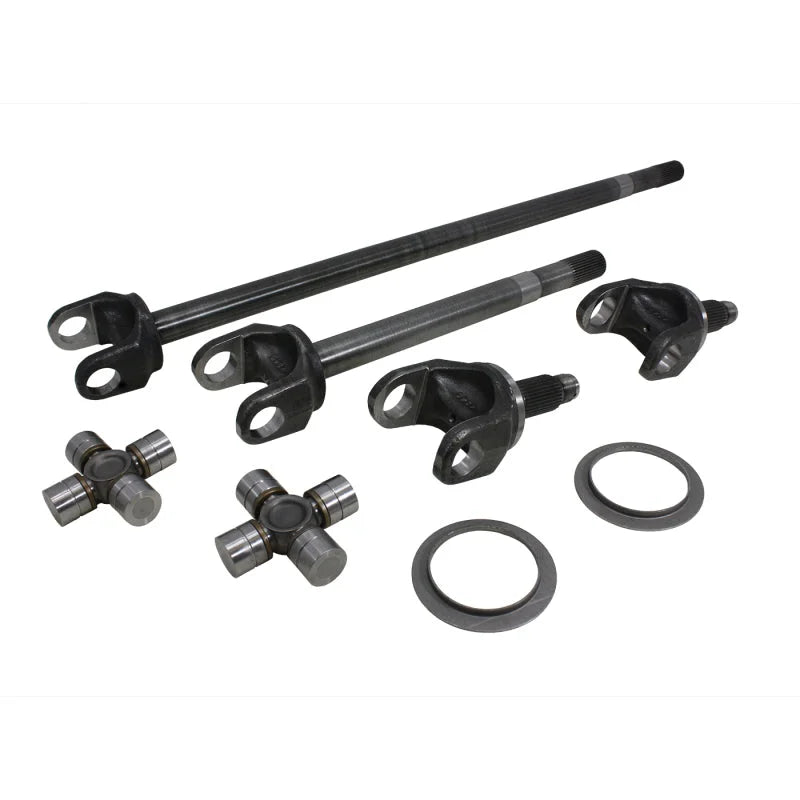 Yukon Gear Front 4340 Chrome-Moly Replacement Axle Kit For 77-91 GM / Dana 60 w/ 35 Splines - Side View
