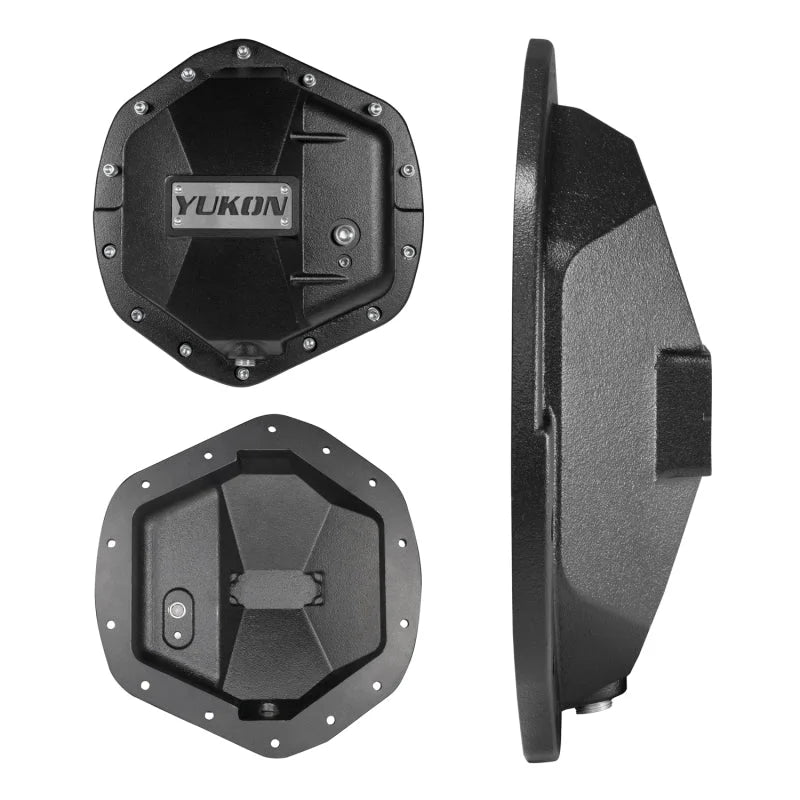 Yukon Gear Hardcore Diff Cover for 11.5in & 11.8in GM Dodge Ram - Back View
