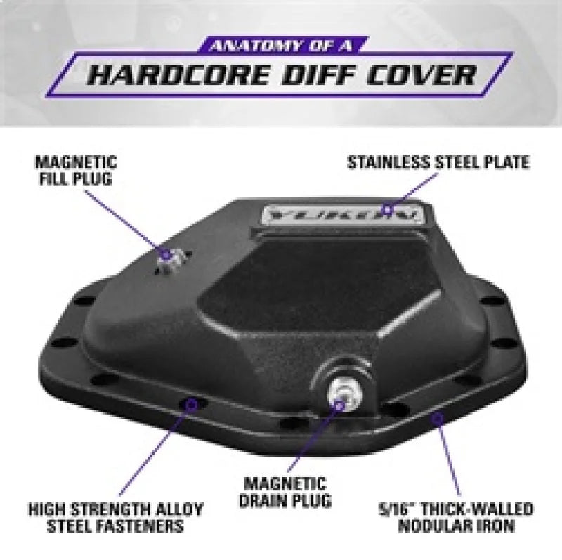 Yukon Gear Hardcore Diff Cover for 14 Bolt GM Rear w/ 8mm Cover Bolts - Additional View 5