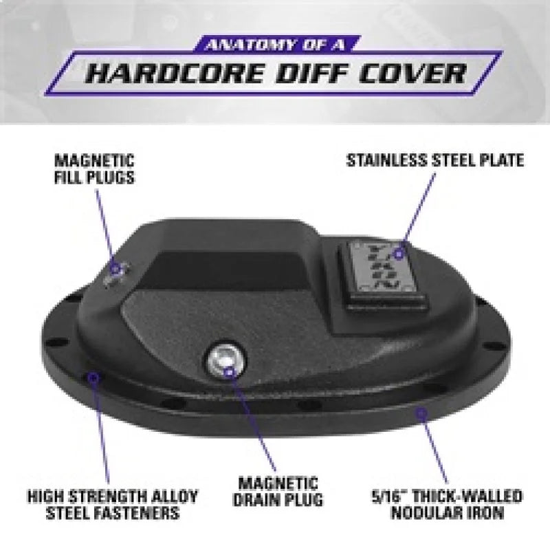 Yukon Gear Hardcore Diff Cover for GM 9.5in & 9.76in Rear - Additional View 9