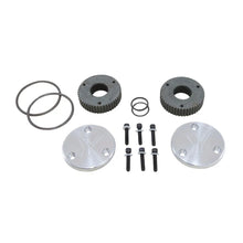 Load image into Gallery viewer, Yukon Gear Hardcore Drive Flange Kit For Dana 44 / 30 Spline Outer Stubs. Yukon Engraved Caps - Main Product View