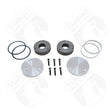 Load image into Gallery viewer, Yukon Gear Hardcore Drive Flange Kit For Dana 60 / 35 Spline Outer Stubs. Non-Engraved Caps - Main Product View