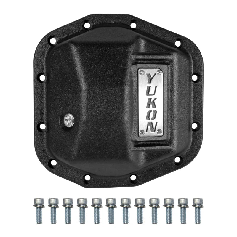 Yukon Gear Hardcore Front Nodular Iron Cover for Jeep Wrangler JL Dana 44/210mm - Main Product View