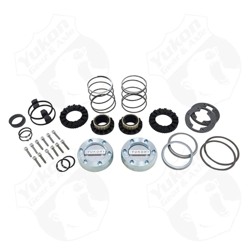 Yukon Gear Hardcore Locking Hub Set For Dana 30/44 30 Spline - Back View